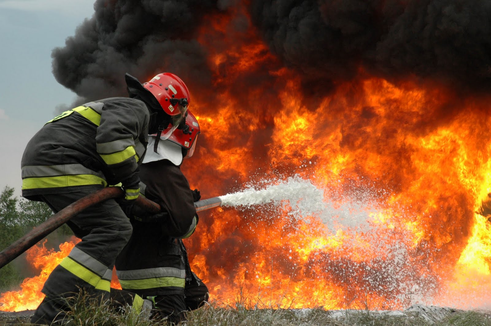 Πυρκαγιά στην Εθνική Οδό Πρέβεζας – Ιωαννίνων – ΦΩΤΟ