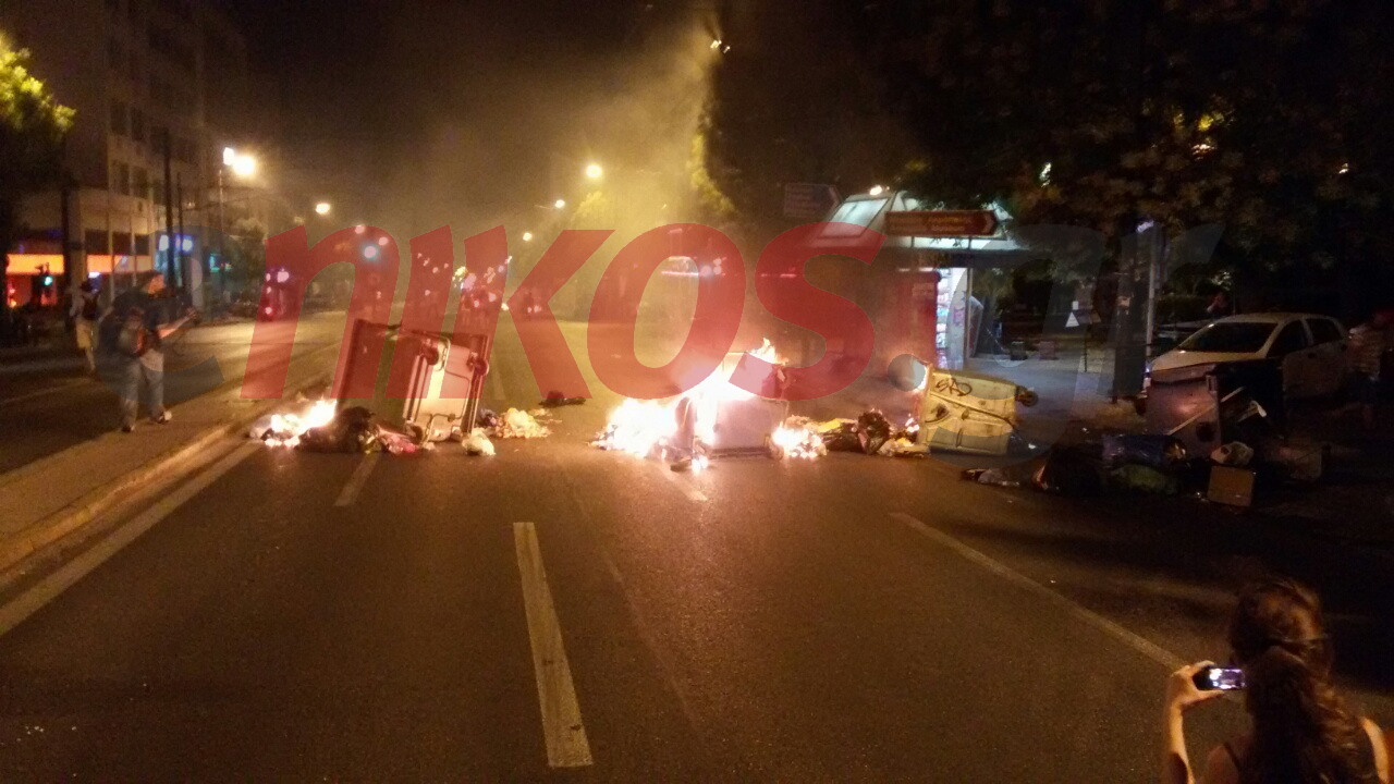 Οδοφράγματα στη Συγγρού – ΦΩΤΟ – ΤΩΡΑ