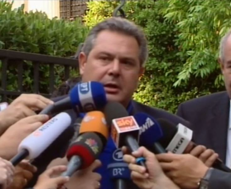 Καμμένος: Εγκρίναμε την πρόταση – Κατατίθεται σε λίγη ώρα – ΒΙΝΤΕΟ