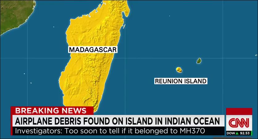 Το σημείο όπου εντοπίστηκαν τα συντρίμμια που μπορεί να ανήκουν στο μοιραίο Boeing – ΒΙΝΤΕΟ