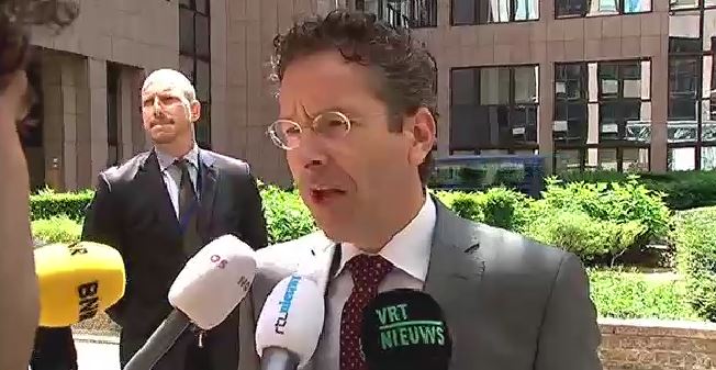 Ντάισελμπλουμ: Η ελληνική κυβέρνηση δεν είναι ειλικρινής απέναντι στους Έλληνες