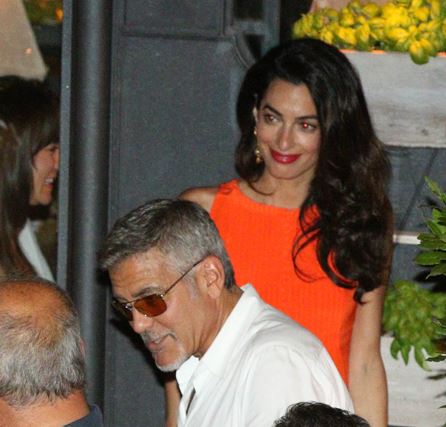 Οι διακοπές του Κλούνεϊ και της Αλαμουντίν στην Ιταλία