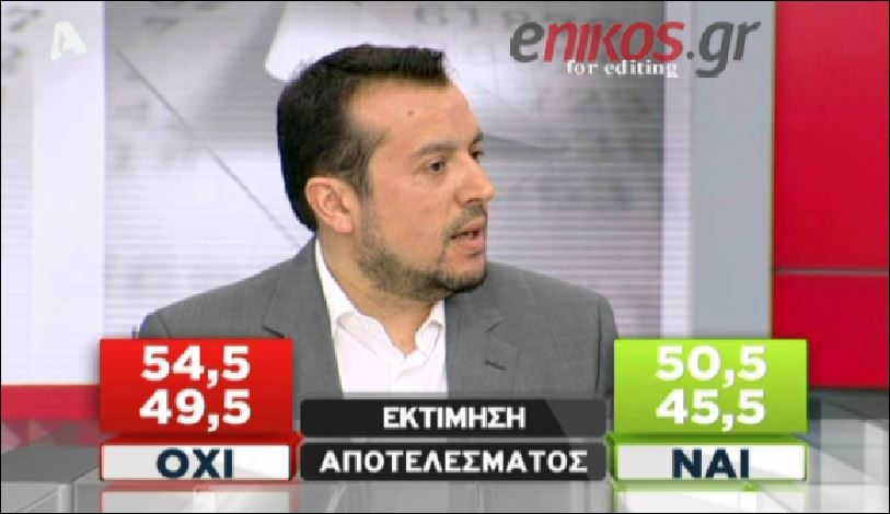 Παππάς: Η συμφωνία θα είναι καλύτερη αν το “όχι” κερδίσει