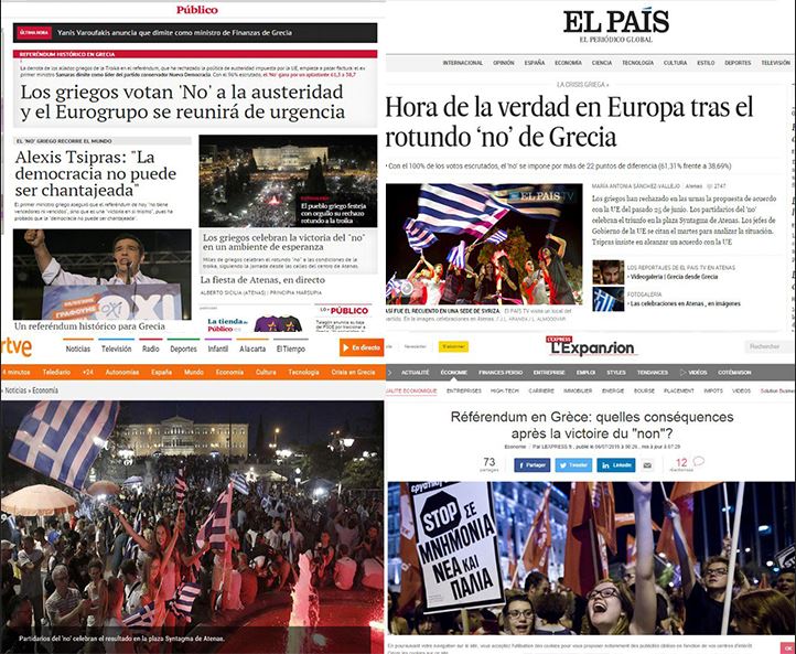 Πρώτο θέμα η Ελλάδα σε όλα τα ξένα ΜΜΕ – ΦΩΤΟ