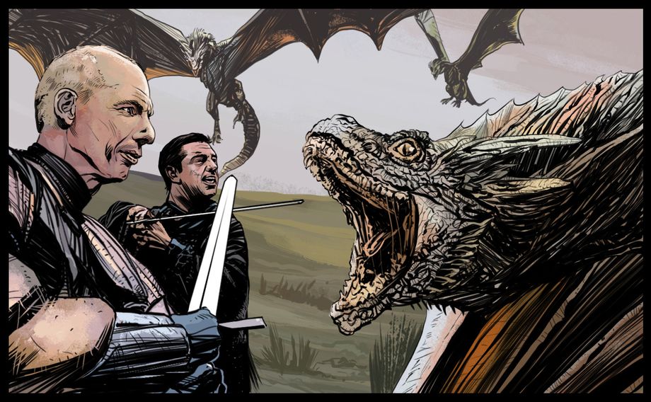 Game of Thrones με Τσίπρα, Βαρουφάκη και Σόιμπλε – ΦΩΤΟ