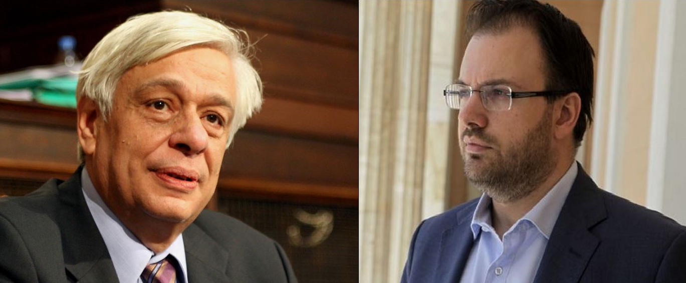 Τηλεφωνική επικοινωνία Παυλόπουλου – Θεοχαρόπουλου