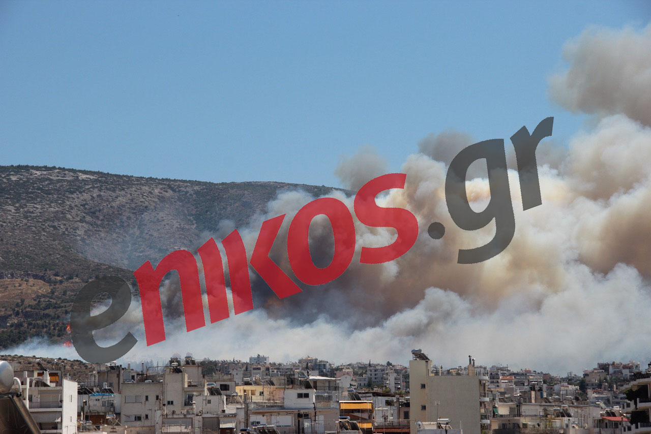 Μάχη με τις φλόγες στον Υμηττό – Νέες ΦΩΤΟ – ΤΩΡΑ