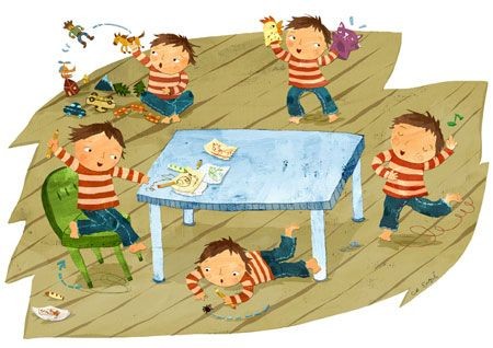 Διάσπαση προσοχής και υπερκινητικότητα- Οδηγίες για γονείς