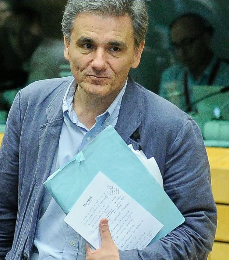 Οι σημειώσεις του Τσακαλώτου στο Eurogroup – ΦΩΤΟ