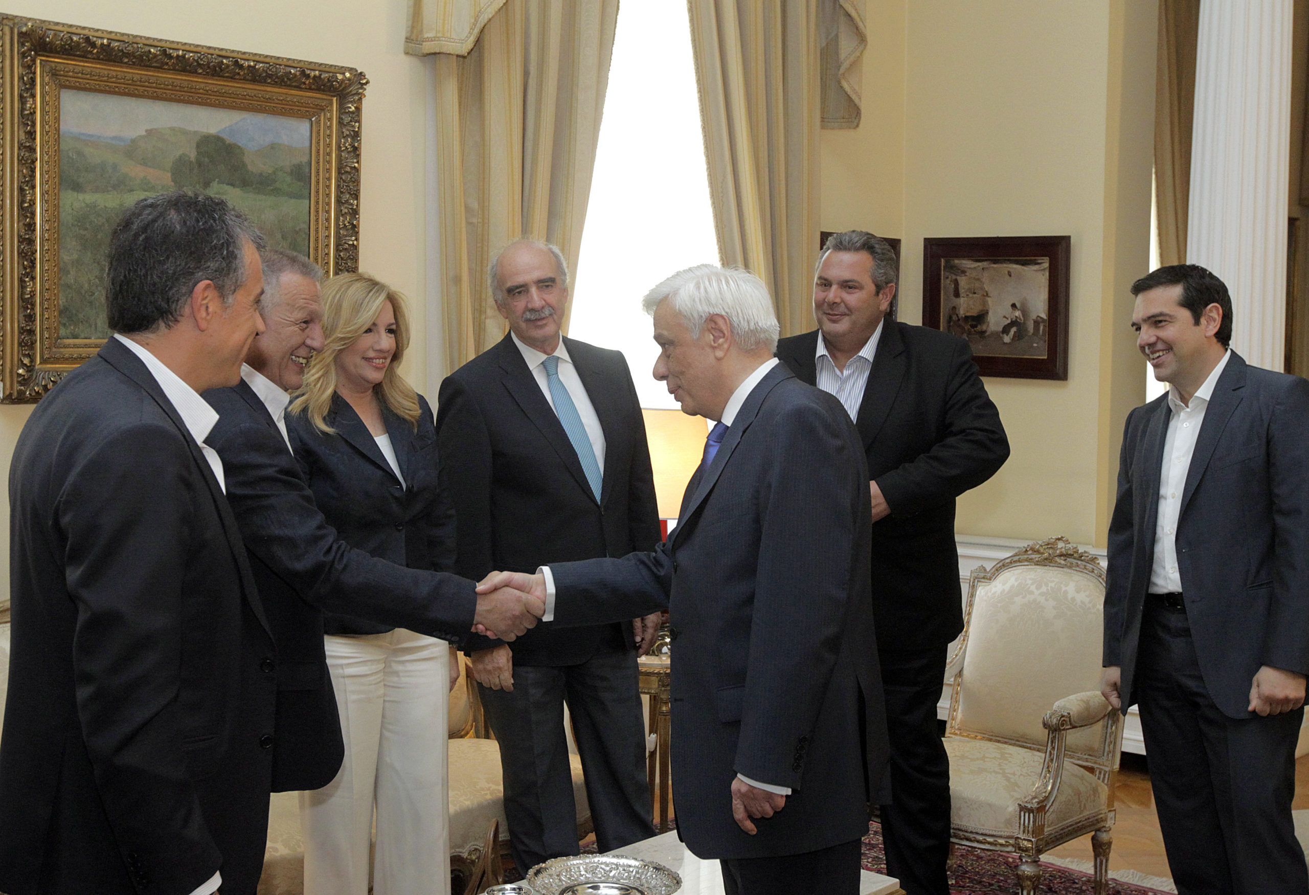 Τι είπε ο Παυλόπουλος στους πολιτικούς αρχηγούς