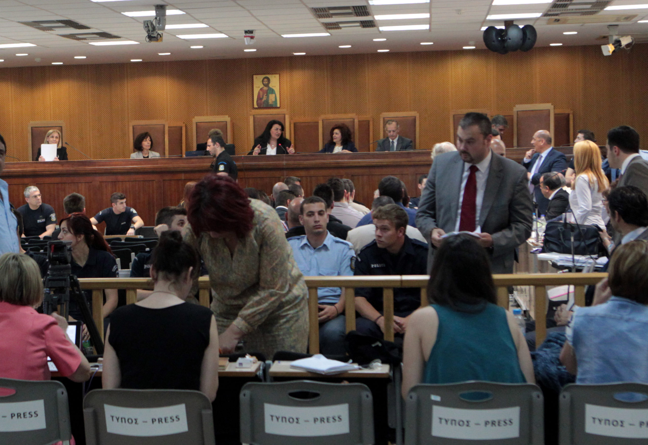 Συνεχίζεται η δίκη της Χρυσής Αυγής