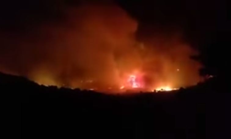 Καίγεται η Σαμοθράκη – Συγκλονιστικό ΒΙΝΤΕΟ