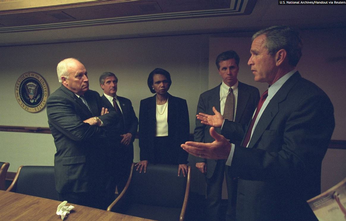 Συγκλονιστικές φωτογραφίες μέσα από τον Λευκό Οίκο την 11η Σεπτεμβρίου