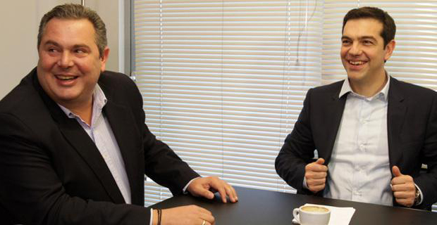 Τηλεφωνική επικοινωνία Τσίπρα – Καμμένου και συνάντηση σήμερα