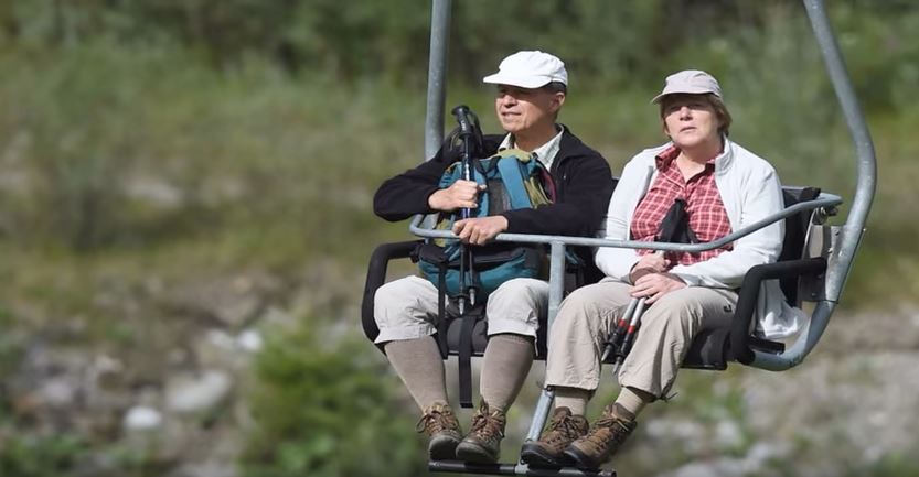 Οι διακοπές της Μέρκελ στην Ιταλία – ΒΙΝΤΕΟ