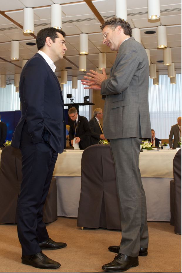 Το τετ α τετ Τσίπρα – Ντάισελμπλουμ – ΦΩΤΟ