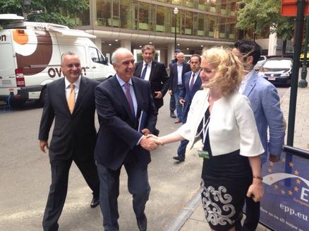 Ο Ευάγγελος Μεϊμαράκης στη συνεδρίαση του ΕΛΚ – ΦΩΤΟ