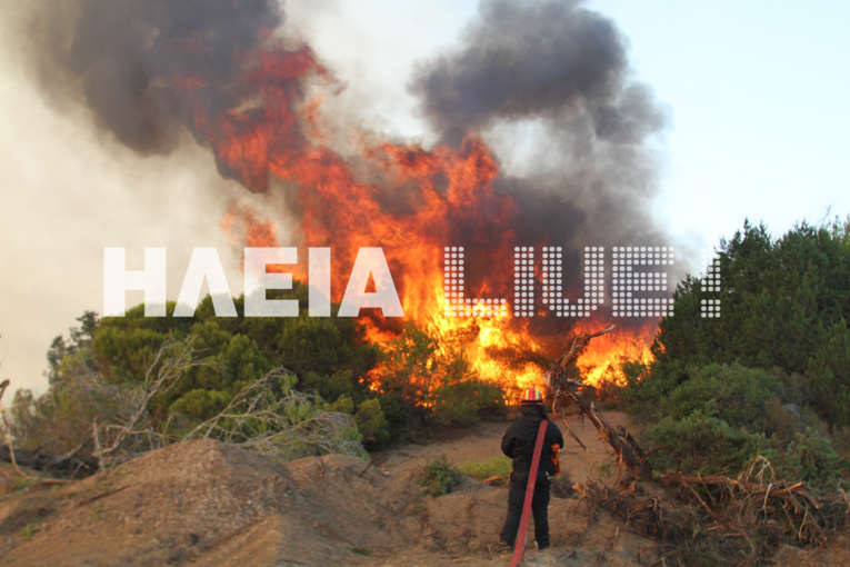 Τραυματίστηκε Αντιδήμαρχος στη φωτιά της Στροφυλιάς