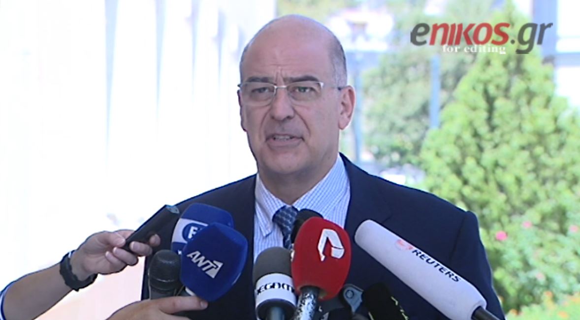 Δένδιας: Ελπίζω για συμφωνία – ΒΙΝΤΕΟ