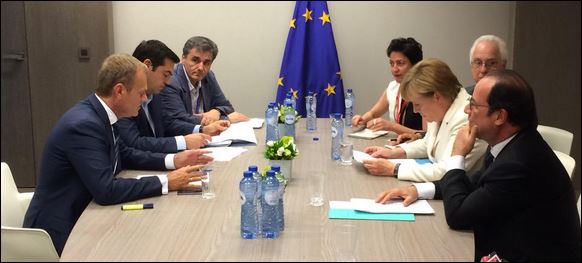 Αυτά συζήτησε ο Πρωθυπουργός στη συνάντηση με Μέρκελ, Ολάντ και Τουσκ