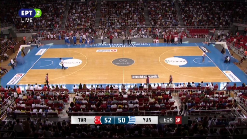 Live – Τουρκία – Ελλάδα 52-50 (30’)