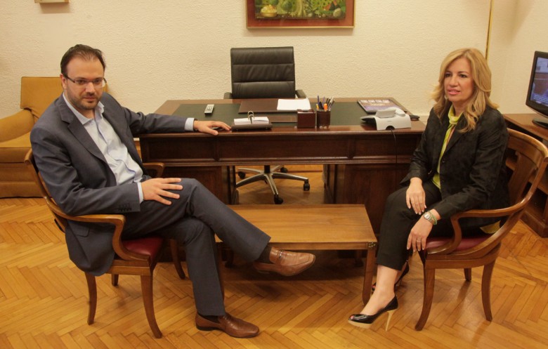 Ανακοίνωσαν τη “Δημοκρατική Συμπαράταξη” Γεννηματά – Θεοχαρόπουλος – ΒΙΝΤΕΟ