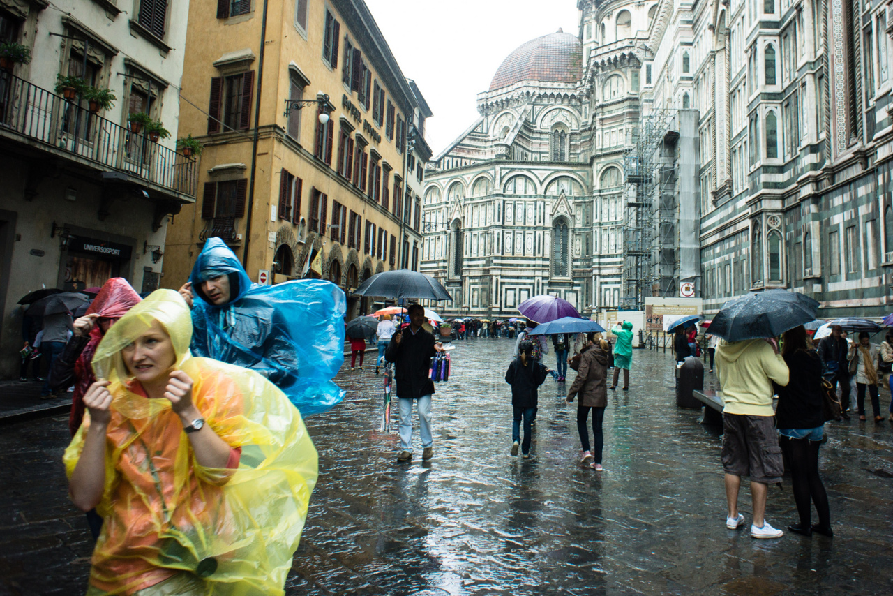 11 τραυματίες από νεροποντή στην Φλωρεντία