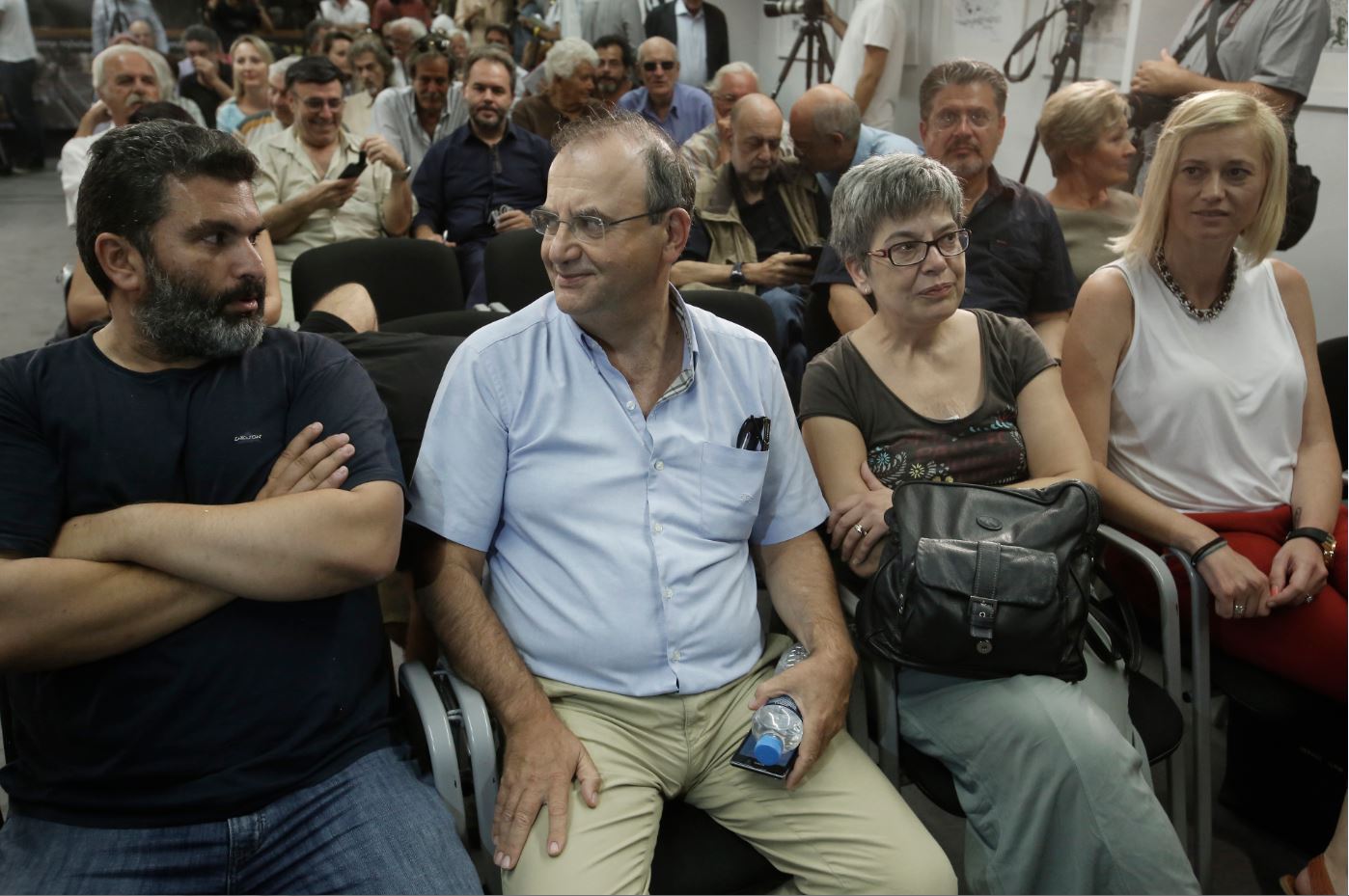 Στρατούλης και Ραχήλ στο ακροατήριο της Κωνσταντοπούλου – ΦΩΤΟ