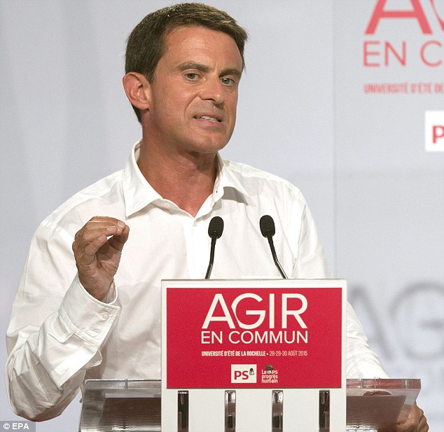 Valls was also heckled when he said labour laws had become so complex that they had become inefficient