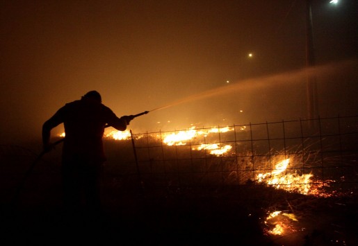 Υπό μερικό έλεγχο η πυρκαγιά στην Κρήτη