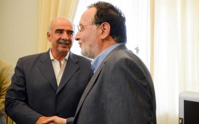 Σε εξέλιξη η συνάντηση Μεϊμαράκη – Λαφαζάνη