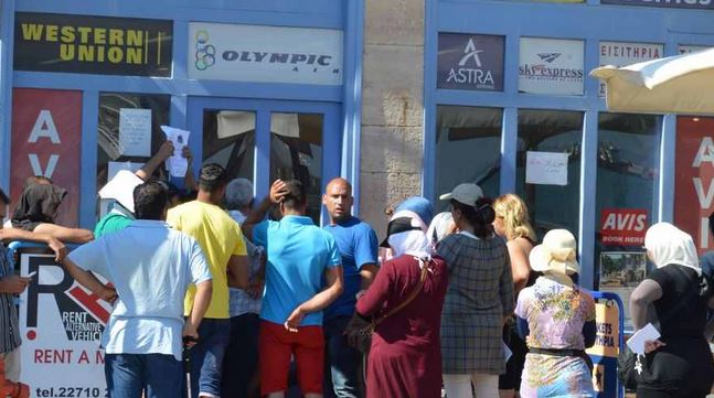 Ένταση μεταξύ μεταναστών στη Χίο – ΦΩΤΟ