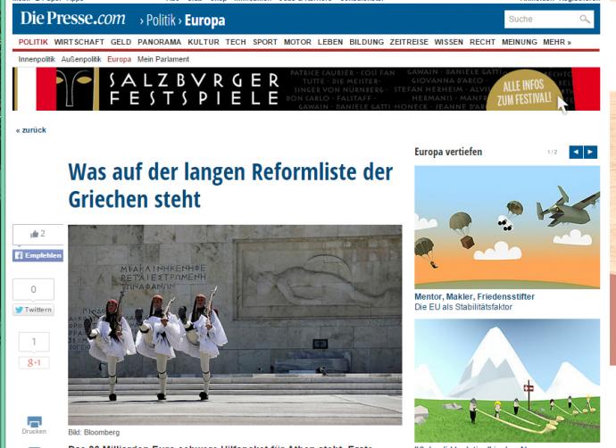 Die Presse: Γιατί συμβαίνουν όλα αυτά;