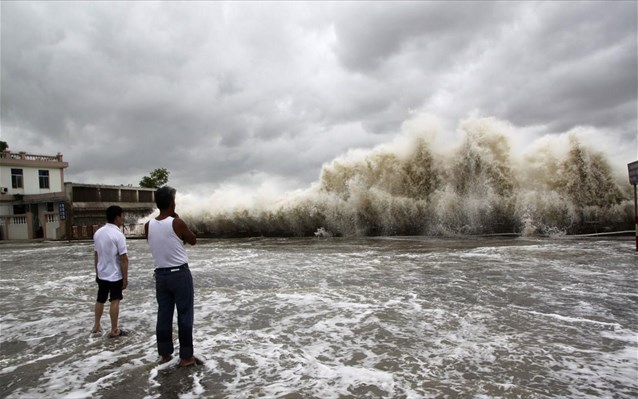 Ταϊβάν- Δύο νεκροί από το πέρασμα του τυφώνα Σουντελόρ