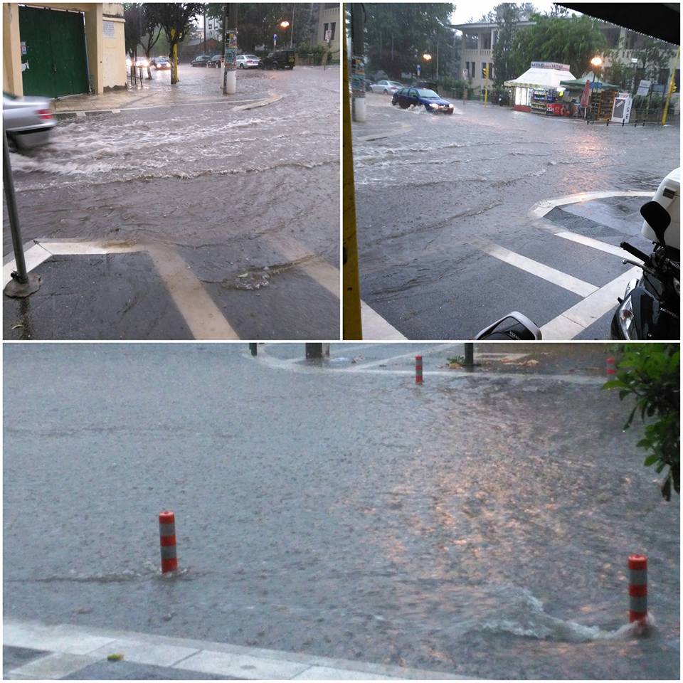 Δρόμοι – ποτάμια στην Πτολεμαΐδα – ΦΩΤΟ