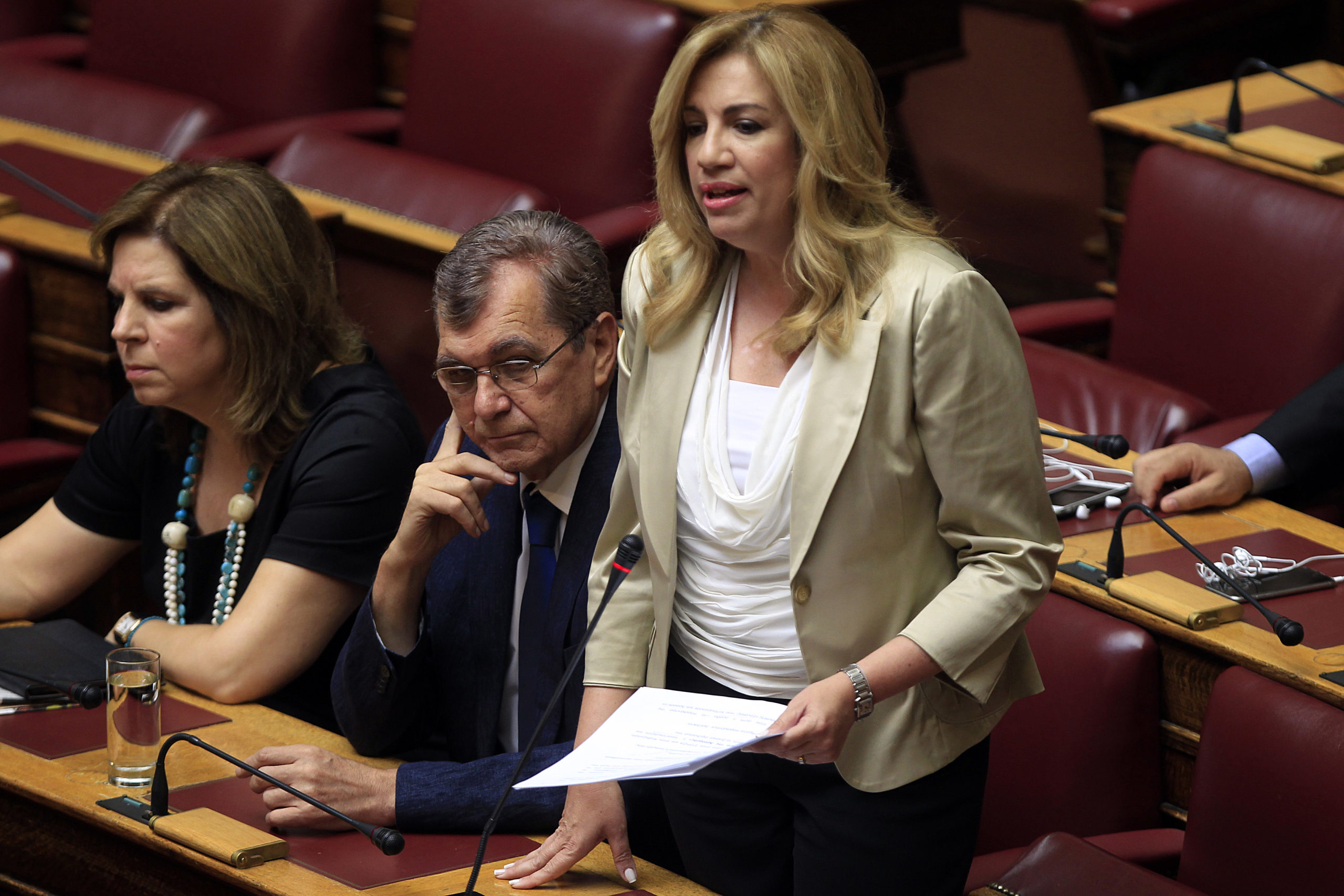 Γεννηματά: Κανένα κόμμα μόνο του δεν μπορεί να αντέξει το βάρος αυτής της κρίσης