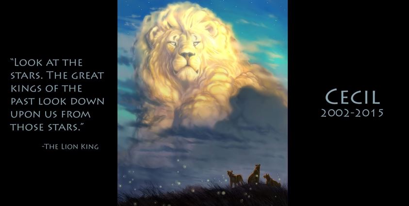 Ο σκιτσογράφος του Lion King αποχαιρετά τον Σέσιλ – ΒΙΝΤΕΟ