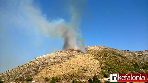 Υπό έλεγχο οι πυρκαγιές στην Κεφαλονιά