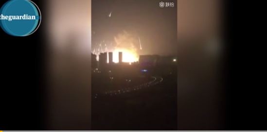 Μεγάλη έκρηξη στην κινεζική πόλη Τιάντζιν – ΒΙΝΤΕΟ