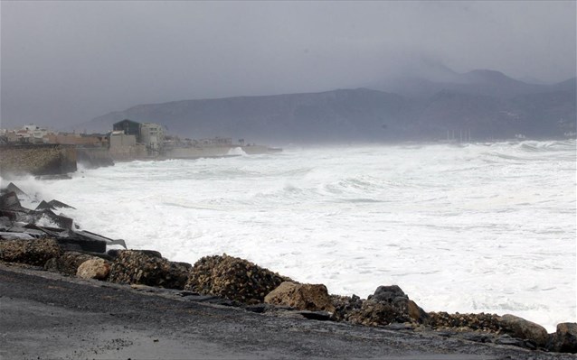 Ζημιές από τις βροχοπτώσεις στο Ηράκλειο