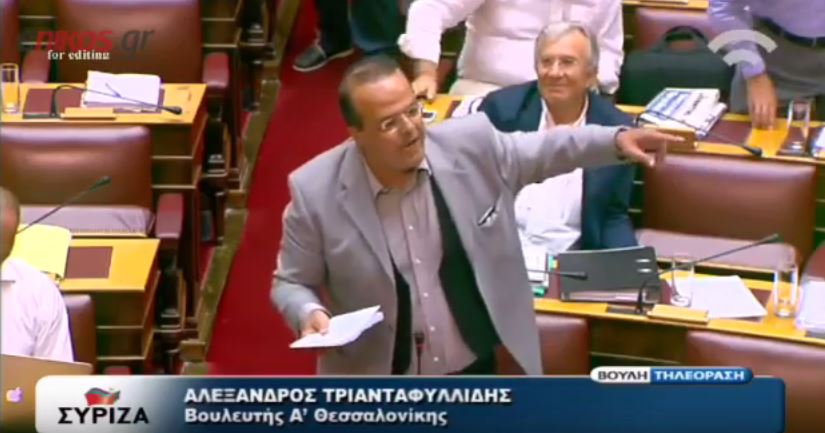 Τριανταφυλλίδης προς Άδωνι: Γραβάτα μπορεί να φορέσω, όχι όμως ακροδεξιά σαλιαρίστρα – ΒΙΝΤΕΟ
