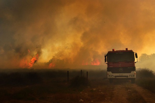 Σε ύφεση οι πυρκαγιές στην Ηλεία