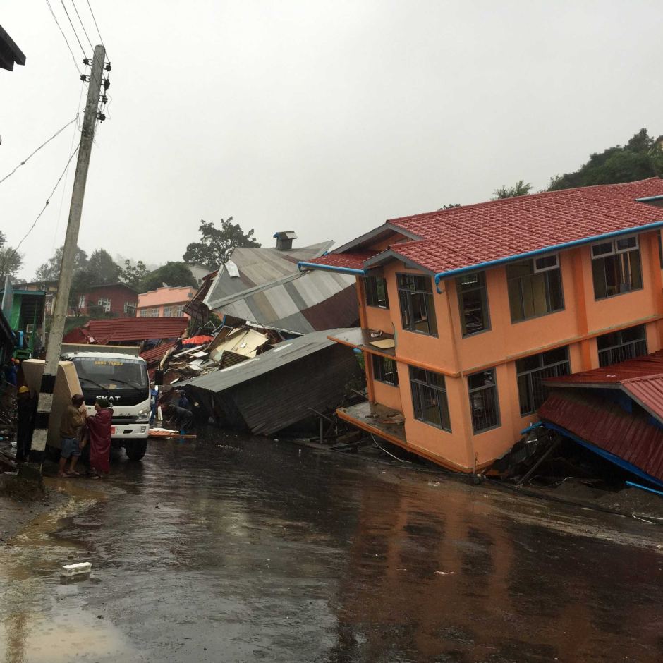 Φονικές πλημμύρες στη Μιανμάρ – 46 νεκροί – ΦΩΤΟ