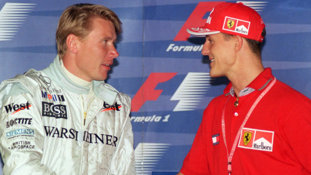 Ο Χάκινεν προσεύχεται για τον Σουμάχερ