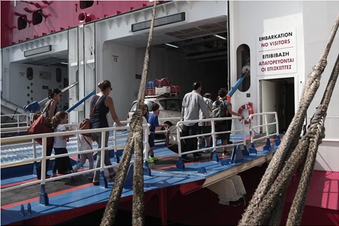 Αυξημένη η κίνηση στα λιμάνια για τον εορτασμό του Δεκαπενταύγουστου