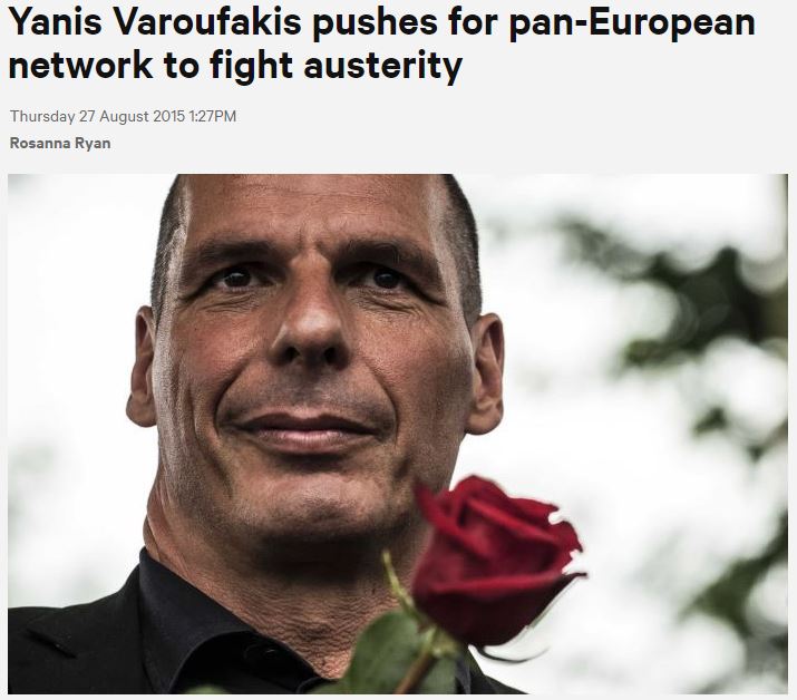 Ο Βαρουφάκης παρομοιάζει τον Τσίπρα με το “Σίσυφο”