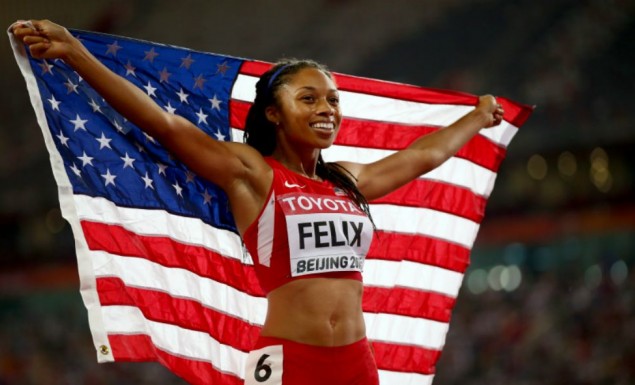 Η Άλισον Φίλιξ στην κορυφή του κόσμου