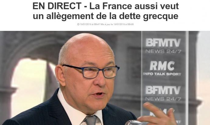 Σαπέν: Ο Βαρουφάκης έφερε την Ελλάδα στο χείλος του γκρεμού