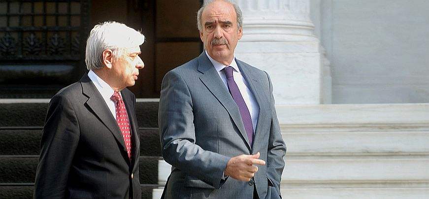 Ο Μεϊμαράκης στο Προεδρικό Μέγαρο για την διερευνητική εντολή