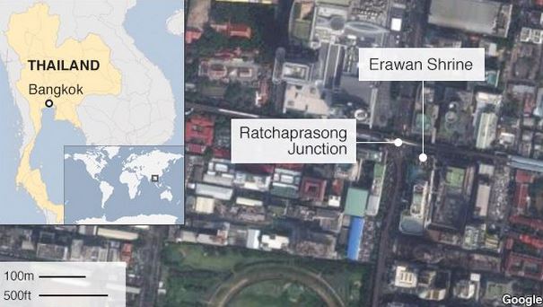 Η στιγμή της έκρηξης στην Μπανγκόκ – 12 νεκροί – ΒΙΝΤΕΟ